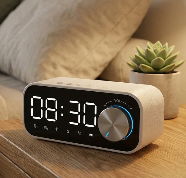 Bluetooth Digital Alarm Clock (MP3 Playback)